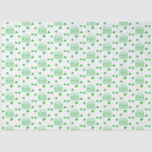 St. Patrick's Birthday Cake Pattern