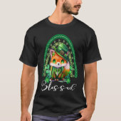 St Patrick's Blessed Cute Rainbow Adorable Christi Tシャツ (正面)