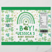 St Patrick's Boy Baby Shower Chipバッグ チラシ (正面)