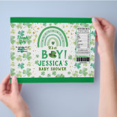 St Patrick's Boy Baby Shower Chipバッグ チラシ (手)