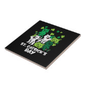 St Patricks Catricks Day Cats Saint Pattys タイル (側面)