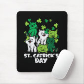 St Patricks Catricks Day Cats Saint Pattys マウスパッド (マウス)
