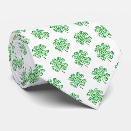 St. Patrick's Clover Men's Tie ネクタイ (ロール)