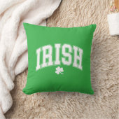 St. Patrick's Clover Pillow クッション (ブランケット)