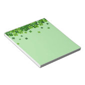 St. Patrick's Cloversメモ帳 ノートパッド (アングル)