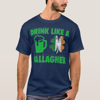 st patricks dayおもしろいの飲み動揺して物 tシャツ
