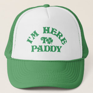 st patricks dayおもしろいはパディ・グループに来た キャップ