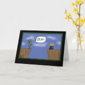 st patricks dayおもしろいカード:閉じる カード (黄色い花)