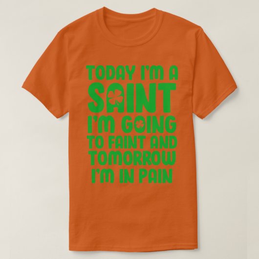 st patricks dayおもしろいギフトIアイルランドパーティー衣装6 Tシャツ (デザイン正面)