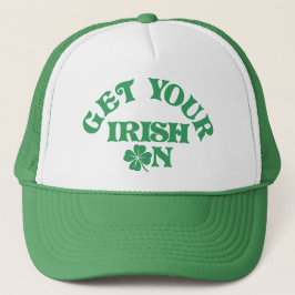 st patricks dayおもしろいグループでアイルランド語を取得 キャップ