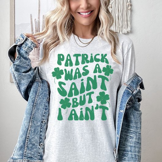 st patricks dayおもしろいシャツ |レトロセントパトリック tシャツ