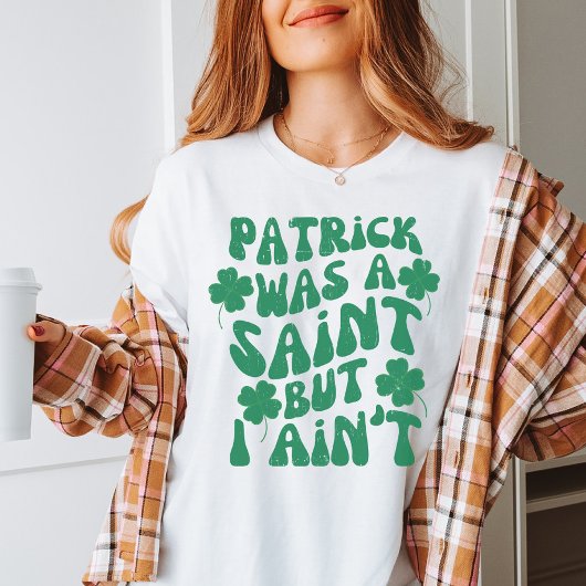 st patricks dayおもしろいシャツ |レトロセントパトリック tシャツ