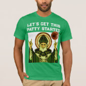 st patricks dayおもしろいシャツ tシャツ (正面)