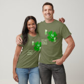 st patricks dayおもしろいシャムロックシャツ tシャツ (ユニセックス)