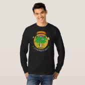 St patricks dayおもしろいシャムロ男性へックアイディア tシャツ (正面フル)