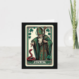 st patricks dayおもしろいタロットカードゴーンギットセントパトリ カード
