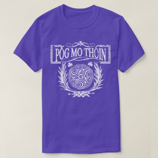 st patricks dayおもしろいポグモトイン動揺して tシャツ (デザイン正面)