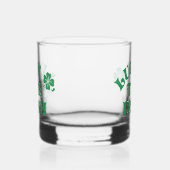 st patricks dayおもしろいラック・オ・ザ・アイリッシュグループ ウイスキーグラス (右)