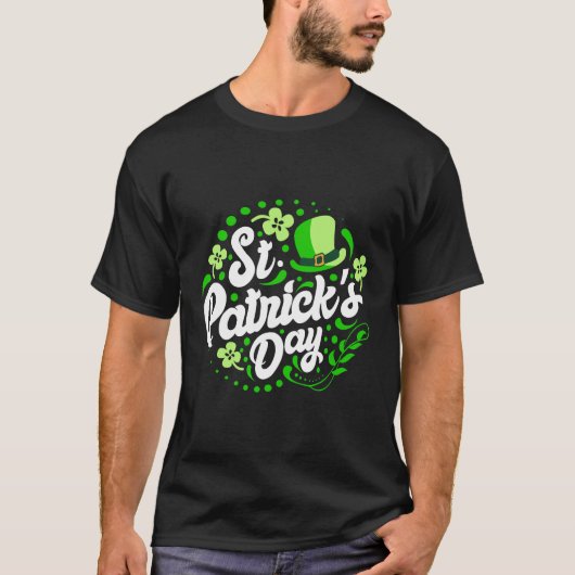 st patricks dayおもしろいレプレシャン tシャツ (正面)