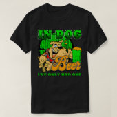 St patricks dayおもしろい引用文ドッグビアイヴhのみ tシャツ (デザイン正面)