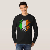 St patricks dayからサンパディへゴブリンへアイルランド国旗 tシャツ (正面フル)