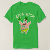 St patricks dayかわいいデザイン tシャツ (デザイン正面)