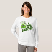 St patricks dayのおもしろいなアイルランド語 tシャツ (正面フル)