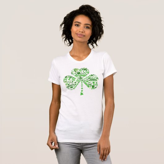 St patricks dayのおもしろいな引用文 tシャツ (正面フル)