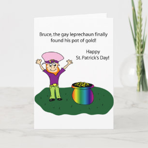 St patricks dayのおもしろい カード