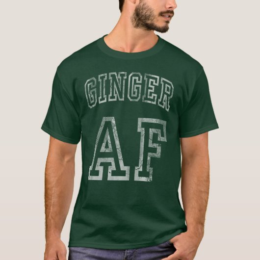 St patricks dayのショウガAF Tシャツ (正面)