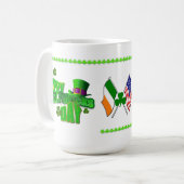 St patricks dayのマグ コーヒーマグカップ (正面左)