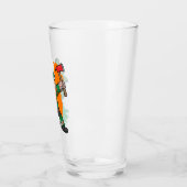 St patricks dayの小妖精の軽く押える消防士の軽打 タンブラーグラス (左)