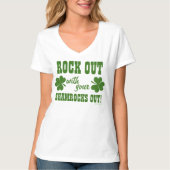 St patricks dayの石 tシャツ (正面)