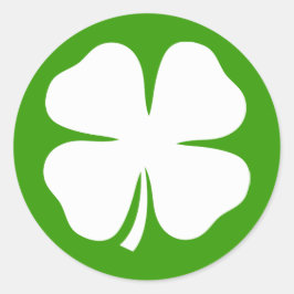 St patricks dayの縁飾り ラウンドシール