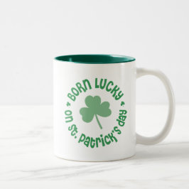 St patricks dayの誕生日 ツートーンマグカップ