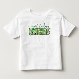 St patricks dayは今日は可愛くない トドラーTシャツ