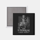st patricks dayを再素晴らし度切り株シャムロックにする_2 マグネット (正面/裏面)