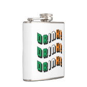 St patricks dayアイリッシュおもしろいかわいい飲み物 フラスク (右)