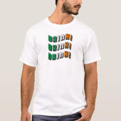 St patricks dayアイリッシュおもしろいかわいい飲み物 tシャツ (正面)