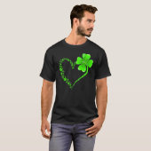 St patricks dayアイリッシュパジャマコスメ子供へベビー tシャツ (正面フル)