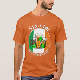 ST PATRICKS DAYアイリッシュフラッグビユニセックスール Tシャツ