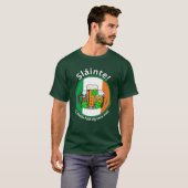 ST PATRICKS DAYアイリッシュフラッグビール Tシャツ (正面フル)