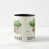 St patricks dayアイルランドエリンゴーブラグカラフルおもしろい マグカップ (中央)