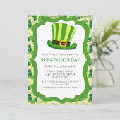 St patricks dayアイルランドパーティの招待状 招待状 (スタンド正面)