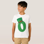 St patricks dayアルファベット tシャツ (正面フル)
