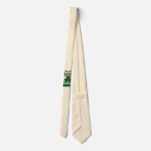 St patricks dayウィリトルフーリガンおもしろい ネクタイ (裏面)