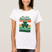 St patricks dayウィリトルフーリガンおもしろい tシャツ (正面)