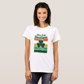 St patricks dayウィリトルフーリガンおもしろい tシャツ (正面フル)
