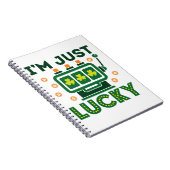 St patricks dayカジノスロットマシンラッキー ノートブック (右側)