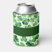 st patricks dayカスタムグリーンウォーター色シャムロック 缶クーラー (缶裏面)